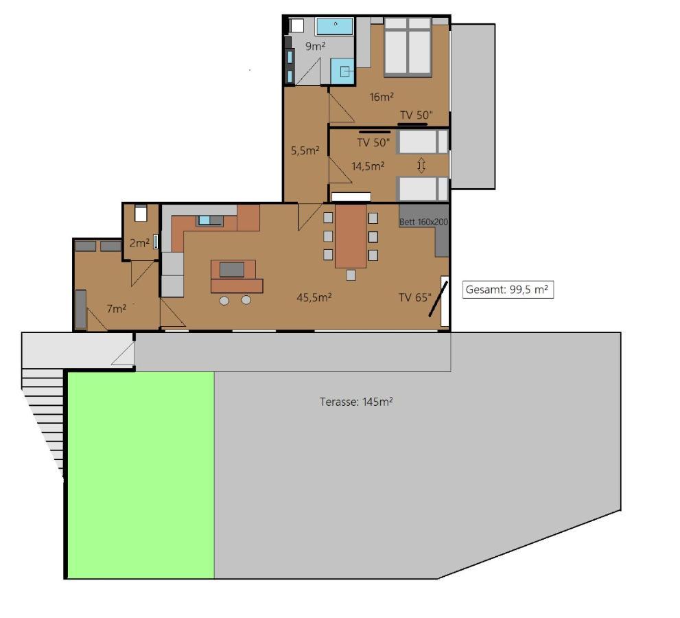 Panorama Alpendorf Apartment Sankt Johann im Pongau Luaran gambar